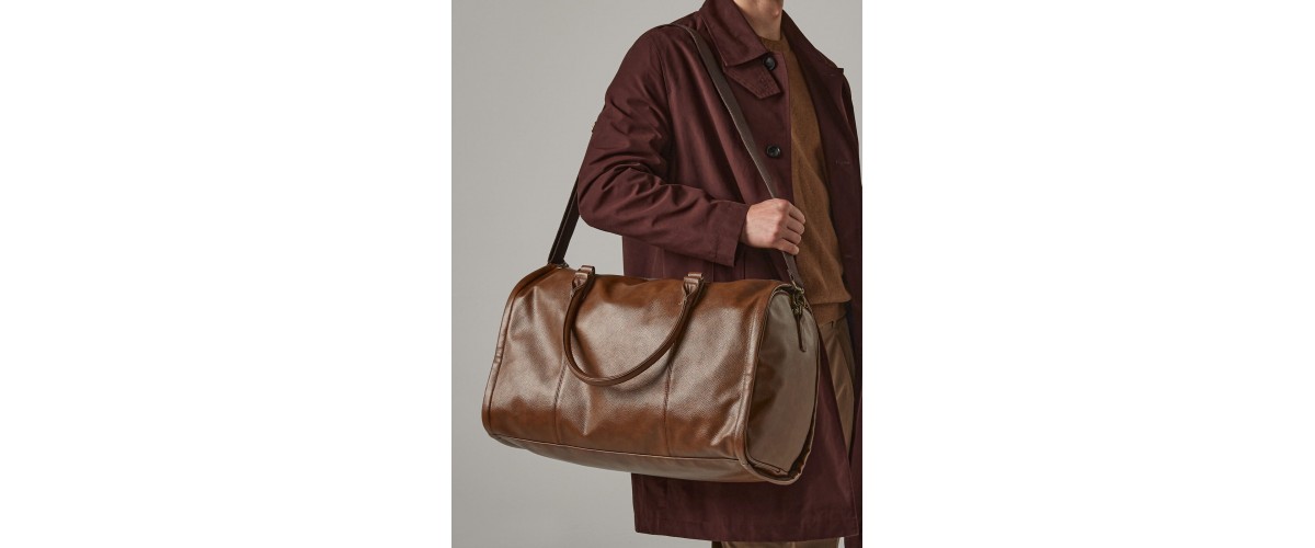 BORSA CILINDRO PELLE